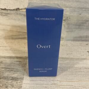 Overt Skincare The Hydrator Quench + Plump Serum Anti-Aging Vitamin C NEW SEALED